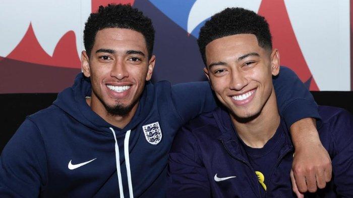 KAKAK BERADIK - Pemain Inggris sekaligus kakak beradik Jude Bellingham (kiri) dan Jobe Bellingham (kanan). (Foto diunduh dari Jobe Bellingham - 3/6/2025)