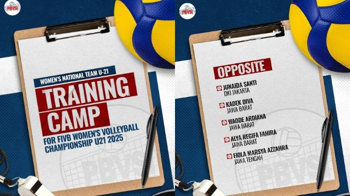 SKUAD VOLI U21 - Junaida Santi masuk daftar skuad Timnas voli putri Indonesia untuk kejuaraan voli dunia U21 2025 di Surabaya mulai 7 Agustus mendatang. Pengumuman ini memicu kontroversi karena Junaida Santi dilaporkan tengah sakit tipes.