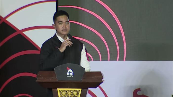 KAESANG KETUM PSI - Kaesang Pangarep menang telak di kontestasi Pemilu Raya PSI, di Kongres PSI hari pertama, di Graha Saba Buana, Solo, Jawa Tengah, Sabtu (19/7/2025). (Tangkap layar YouTube PSI)