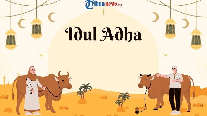 IDUL ADHA - Grafis dibuat di Canva Premium pada Minggu (25/5/2025). Kapan Waktu Paling Utama untuk Menyembelih Hewan Kurban di Hari Raya Idul Adha?