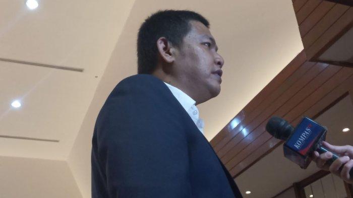 Ketua Komisi Pemilihan Umum (KPU) DKI Jakarta, Wahyu Dinata, jelang penetapan hasil Pemilihan gubernur dan wakil gubernur DKI Jakarta di Hotel Sari Pacific Jakarta, Minggu (8/12/2024).