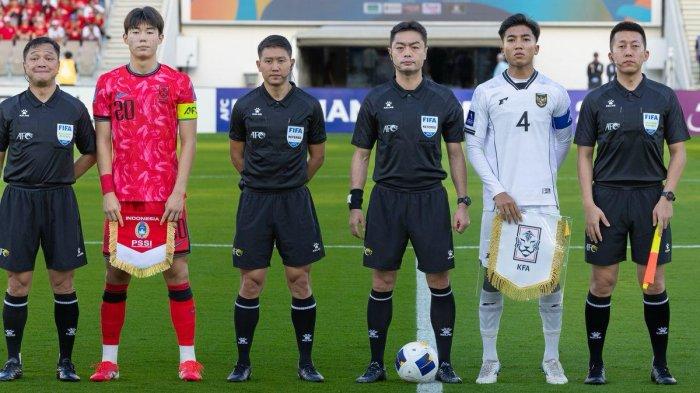 Korea Selatan U17 Koo Hyeon-bin Timnas U17 Indonesia Putu Panji