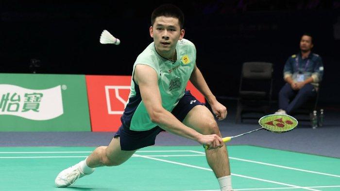 KUNLAVUT VITIDSARN - Tunggal putra Thailand, Kunlavut Vitidsarn saat berhadapan dengan Lu Guangzu final Badminton Asia Championships 2025 di Ningbo, China, pada 13 April 2025. (Foto: Badminton Asia)