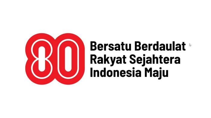 LOGO HUT KE-80 RI - Visual Logo HUT ke-80 RI diunduh Kamis (24/7/2025).