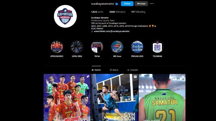 LUVI NUGRAHA - Luvi Febrian Nugraha resmi menambah amunisi Surabaya Samator di final four Proliga 2025.