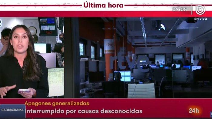 MADRID MATI LAMPU - Tangkap layar tayangan Youtube El Pais yang menggambarkan suasana Kota Madrid saat pemadaman massal di Spanyol dan Portugal terjadi pada Senin (28/4/2025). Listrik di sejumlah kawasan di kota Madrid, Barcelona, hingga Lisbon mulai menyala pada Senin malam setelah seharian mati lampu