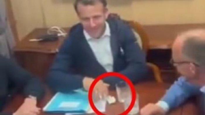 Macron kokain