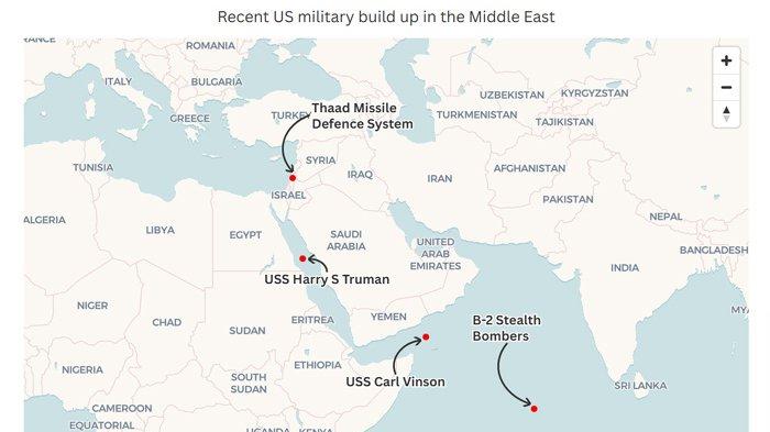 Militer Amerika KEPUNG IRAN