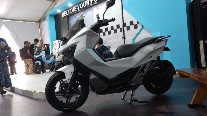 Motor listrik Cavalry saat diluncurkan
