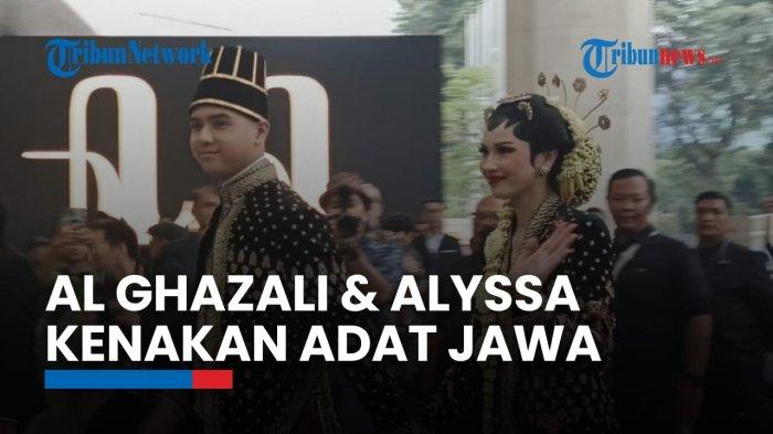 NGUNUH MANTU - Al Ghazali dan Alyssa Daguise, tiba di Jakarta Convention Center (JCC), Senayan, Jakarta Pusat, pada Kamis (19/6/2025).