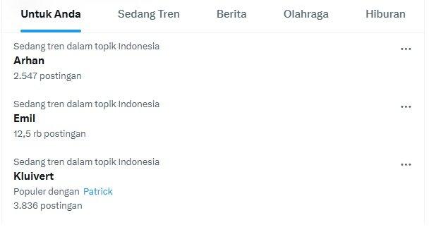 Nama Pratama Arhan trending topic di media sosial X seusai laga Jepang vs Timnas Indonesia