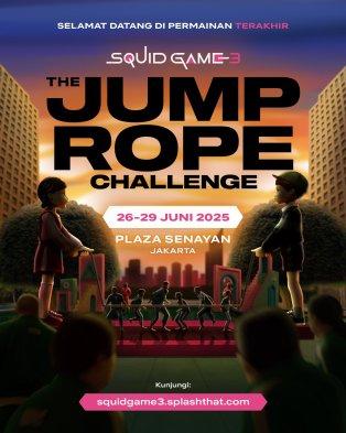 Netflix menghadirkan The Jump Rope Challenge di Jakarta ewf