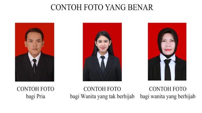 PAS FOTO - Contoh foto yang benar sebagai persyaratan Lapor Diri pada program PPG Guru Tertentu 2025 yang diambil dari fip.umj.ac.id, Jumat (9/5/2025).