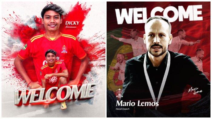 Persija Jepara Dicky Kurniawan Arifin Mario Lemos