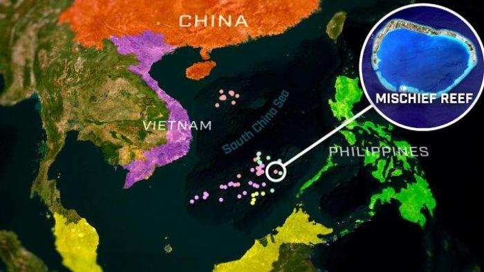 Peta Laut Cina Selatan