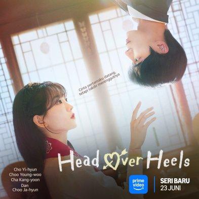 Poster Drakor Head Over Heels dirilis Prime Video FF4F44