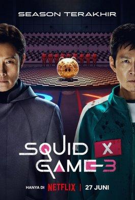 Poster Squid Game 3, diunduh dari rilis Netflix, Selasa (17/6/2025). RGE