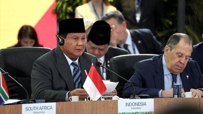 PRABOWO DI KTT BRICS - Presiden RI Prabowo Subianto Menghadiri Konferensi Tingkat Tinggi (KTT) BRICS di Rio de Janeiro, Brasil, Minggu (6/7/2025). 

