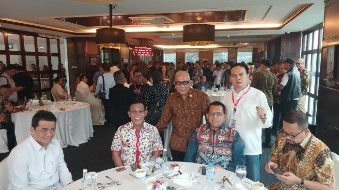 SARASEHAN AKTIVIS - Sejumlah aktivis menghadiri memperingati Reformasi 1998' di Hotel JS Luwansa, Jakarta Selatan (Jaksel), Rabu (21/5/2025). Mereka antara lain Ahmad Riza Patria, Bupati Tapanuli Utara Masinton Pasaribu, Qodari dan Andrianto Andri