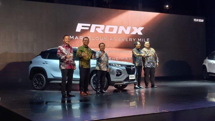 PRODUKSI FRONX - Pengumuman produksi Suzuki Fronx, SUV 5-seater yang dirakit di pabrik keempat Suzuki di Cikarang, Jawa Barat. Pabrik Suzuki Cikarang menjadi basis produksi Suzuki Fronx untuk pasar Indonesia dan global, termasuk market ASEAN.
