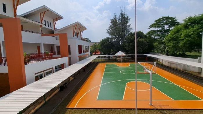SEKOLAH RAKYAT - Suasana uji coba Sekolah Rakyat di Sentra Handayani, Jakarta Timur, Kamis (10/7/2025). (Fahdi Fahlevi)