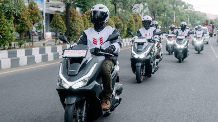 Start awal touring New Honda PCX160 OK