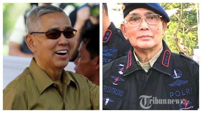 TUNTUTAN GANTI GIBRAN - Foto mantan Panglima ABRI, sekaligus eks Wakil Presiden, Jenderal Purn TNI Try Sutrisno. Sebanyak 103 purnawirawan jenderal, 73 laksamana, 65 marsekal, dan 91 kolonel, mendukung pencopotan Gibran dan sudah membubuhkan tanda tangan.