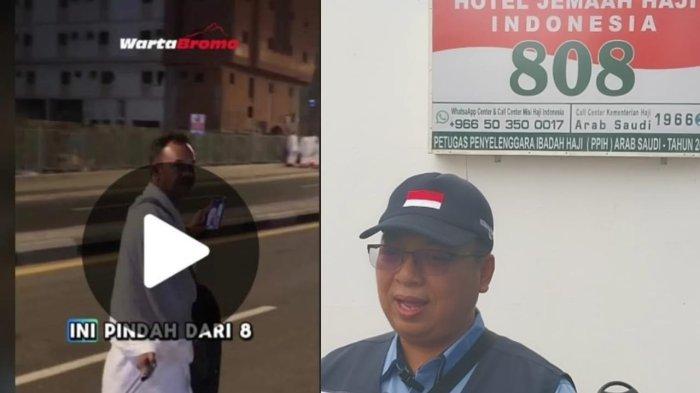 VIDEO JEMAAH HAJI VIRAL - Ketua Sektor 8 Daker Makkah, Eddy Khairani Z, klarifikasi narasi video viral jika ada jamaah jalan kaki dan terlantar dari Hotel 808 Misfalah