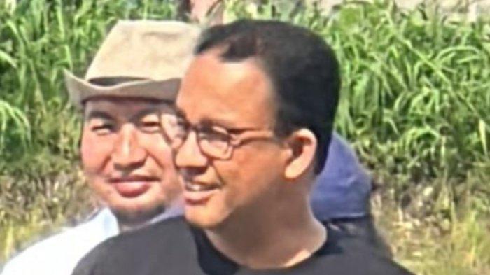 KAMPANYE ANIES - Rahmat Saleh selaku mantan Ketua TKD AMIN mendampingi eks calon presiden Anies Baswedan saat di Sumatera Barat, 25 Januari 2024.