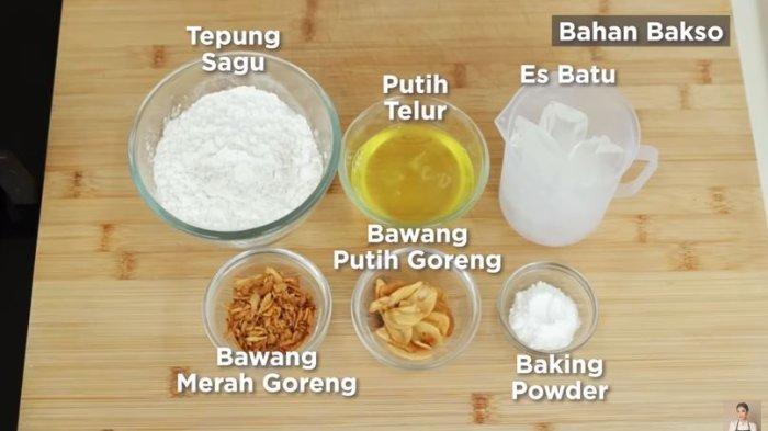 Bahan membuat bakso daging sapi