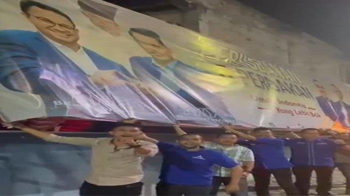 baliho anies di aceh diturunkan