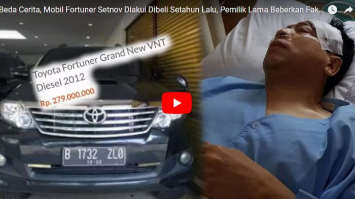 Misteri Mobil Fortuner Setya Novanto: Lebih dari Sekedar Kendaraan