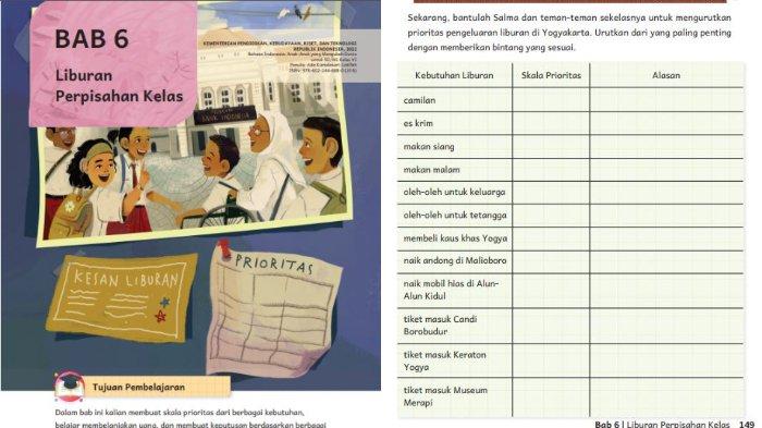 Buku Bahasa Indonesia Kelas 6 Halaman 149 Kurikulum Merdeka