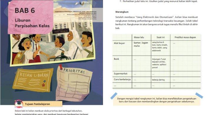 Buku Bahasa Indonesia Kelas 6 Halaman 161 Kurikulum Merdeka