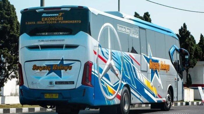 Bus Sugeng Rahayu pattern baru OK