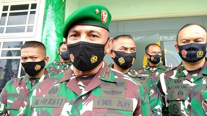 Danrem 042/Gapu, Brigjen TNI M Zulkifli usai divaksin tahap kedua, di Rumah Dinas Gubernur Jambi, Kamis (28/1/2021)