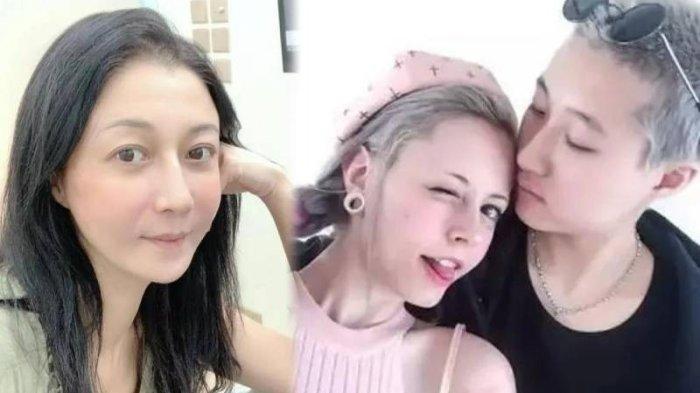 Elaine Ng Yi-Lei (kiri) dan putrinya, Etta Ng Chok Lam (paling kanan)