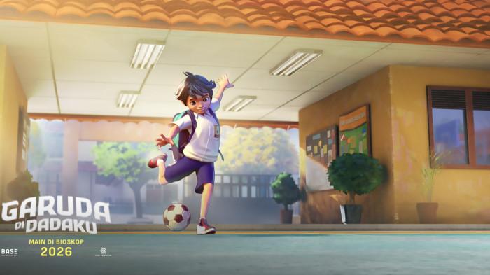 ANIMASI GARUDA DI DADAKU - Inilah first look dari animasi Garuda di Dadaku yang diluncurkan oleh BASE Entertainment pada, Jumat (1/8/2025).