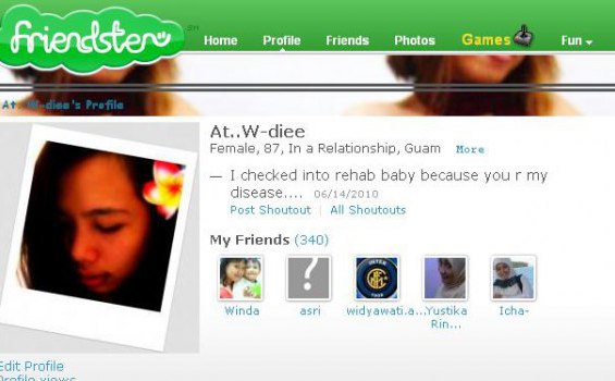 Segera Selamatkan Foto Jadul Anda dari Friendster - TribunNews.com