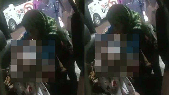 ibu muda melahirkan di taksi online