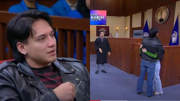 Jefri Nichol terharu saat dihampiri oleh sang adik, Jessi Putri.