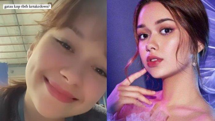 Tangkapan layar Insta Story artis Rebecca Klopper.