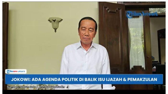Dalam foto: Mantan Presiden RI Joko Widodo (Jokowi) saat berbicara kepada awak media di kediamannya di Solo, Jawa Tengah Senin (14/7/2025).