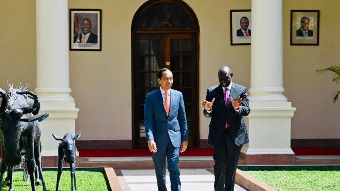 Jokowi Sebut Indonesia -Kenya Memiliki Kedekatan Historis