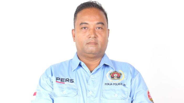 BAHAYA NARKOBA - Ketua PWI Pokja Kepolisian Jakarta Barat, Teuku Faisal.