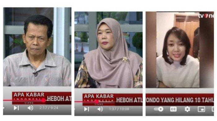ORANGTUA FIDYA KAMALIAH - Hindarto memberikan tanggapan terkait pengakuan Fidya Kamalindah soal menjadi korban penganiayaan dan kerap dibawa ke dukun saat hadir sebagai narasumber di TV One, pada Jumat (14/3/2025). Sambil menangis, ibunda Atlet Taekwondo Fidya Kamalindah, Khodijah (50) meminta anaknya untuk segera pulang ke rumah. Fidya Kamaliah saat beri klarifikasi bantah hilang dari rumah malainkan kabur tak tahan dianaiaya orangtua. 