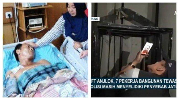 Update Kondisi Korban Selamat Jatuhnya Lift Sekolah Azzahra Bandar Lampung: Kaki Masih Mati Rasa