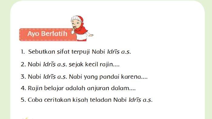 KUNCI JAWABAN SD - Gambar soal untuk kunci Jawaban PAI Kelas 1 SD Kurikulum 2013 (K-13) yang diambil pada Jumat (7/3/2025) di bagian Ayo Berlatih halaman 41 BAB 6 Ayo Belajar buku Pendidikan Agama Islam dan Budi Pekerti edisi revisi.
