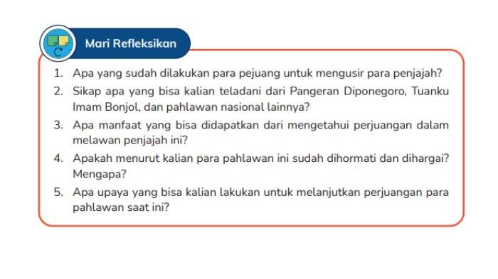 Kunci Jawaban IPAS Kelas 6 Kurikulum Merdeka Halaman 41: Mari Refleksikan