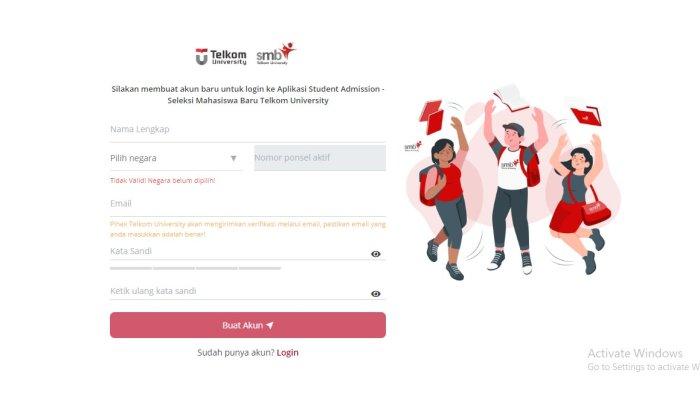 Laman Pendaftaran JPA 1 Telkom University 2023 (4)